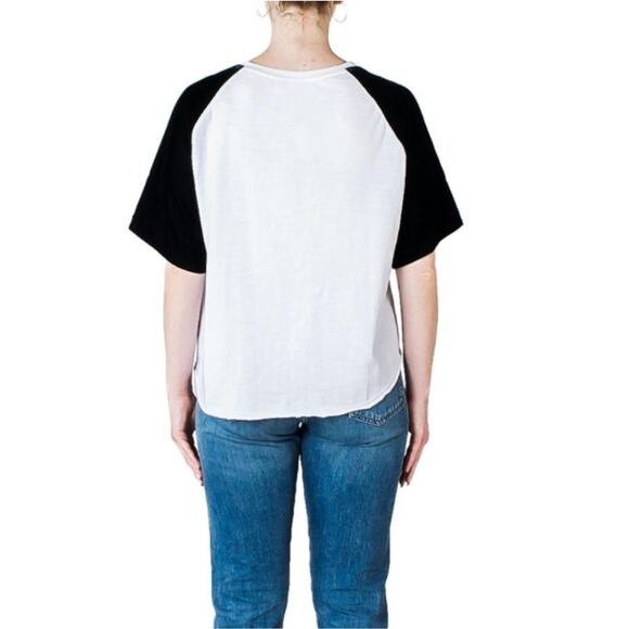 Current Elliott The Velvet Raglan Tee Shirt NWOT - Picture 2 of 9